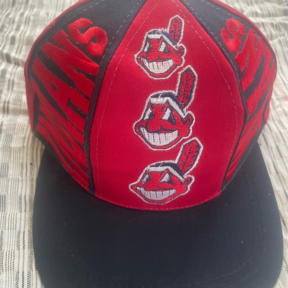 Vintage Drew Pearson Cleveland Indians hat